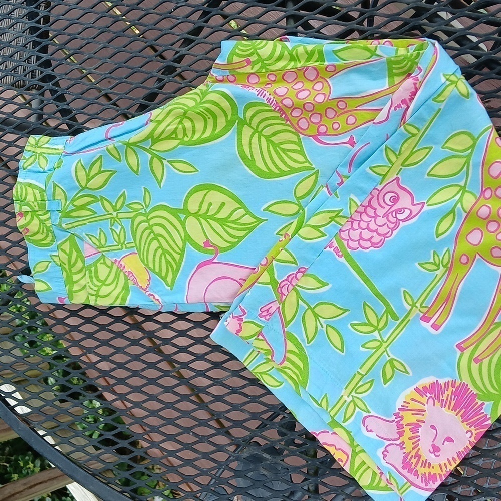 Vintage white label Lilly Pulitzer pants size 0 - Picture 2 of 7